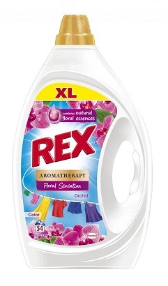 Rex Gel 54dávek/2430ml Color Orchidej - Drogerie Prací prostředky Prací gely nad 50 dávek